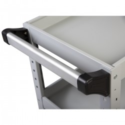 WDK-903B Тележка инструментальная открытая, 3 полки