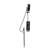 WDK-892415 Насос для бочек 5:1 с настенной катушкой высокого давления (15 м)  и цифровым расходомером