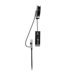 WDK-892415 Насос для бочек 5:1 с настенной катушкой высокого давления (15 м)  и цифровым расходомером