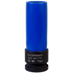 WDK-703-4017L Головка торцевая ударная тонкостенная 1/2, 6 граней, 17 мм