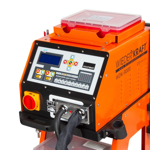Многофункциональный споттер 380В, 22кВА, 57А, сварочный ток 5800А WDK-9000
