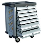 Инструментальная тележка, 7 ящиков WDK-907