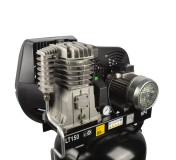 WDK-91554 Масляный поршневой вертикальный компрессор с ременным приводом:541 л/мин, 10 бар, 150 л