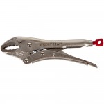 Зажим  сварочный  С-образный  с  тонкими губками с фиксатором.  Струбцины сварочные. WDK-65103