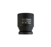 WDK-710-4024 Головка торцевая ударная 1/2, 6 граней, 24 мм