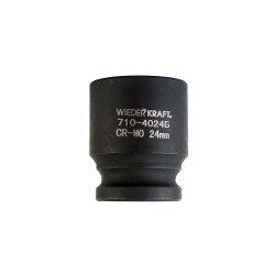 WDK-710-4024 Головка торцевая ударная 1/2, 6 граней, 24 мм