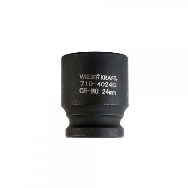 Головка торцевая ударная 1/2, 6 граней, 24 мм WDK-710-4024