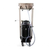 WDK-89480 Установка для откачки или слива масла с предкамерой и подкатной ванной, бак 80 л