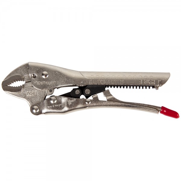 Зажим сварочный автоматический  плоский с фиксатором. Струбцины сварочные. WDK-65102AUTO