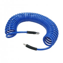 OPT-7912 Шланг пневматический спиральный с БРС, 12 м, 10*14 мм