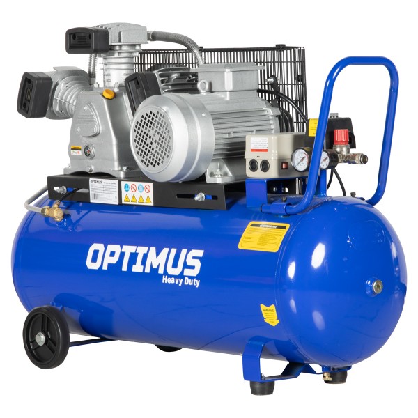 Компрессор поршневой, 580 л/мин, 3.0 КВт, 380 В, ресивер 100 л OPT-301058