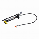 Насос ручной гидравлический с манометром, усилие 10 т WDK-84301