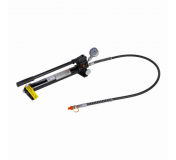 WDK-84301 Насос ручной гидравлический с манометром, усилие 10 т