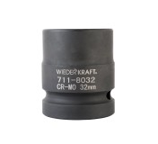 WDK-711-8032 Головка торцева ударная 1, 6 граней, 32 мм