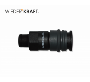 WDK-820SM Композитное пневматическое быстроразъёмное соединение с внешней резьбой M 1/4