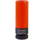 WDK-703-4021L Головка торцевая ударная тонкостенная 1/2, 6 граней, 21 мм