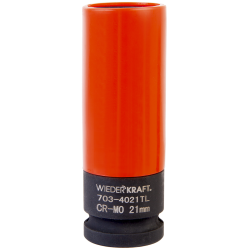 WDK-703-4021L Головка торцевая ударная тонкостенная 1/2, 6 граней, 21 мм