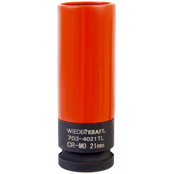 Головка торцевая ударная тонкостенная 1/2, 6 граней, 21 мм WDK-703-4021L
