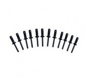 WDK-65486 Пластиковые заклёпки для ручного заклёпочника 6,6х17,2 мм, 50 шт