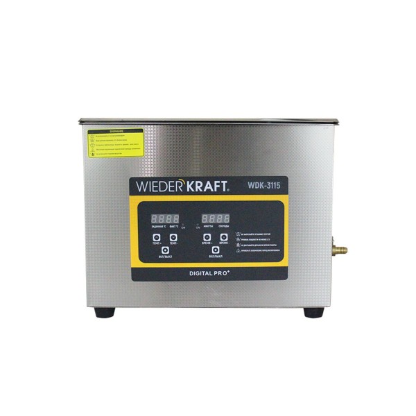 Ультразвуковая мойка с подогревом, 15 л WDK-3115