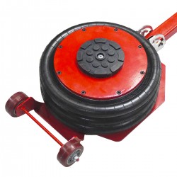 WDK-81813D Домкрат пневматический подкатной г/п 5 т, 150-440 мм, с регулировкой угла наклона рукояти