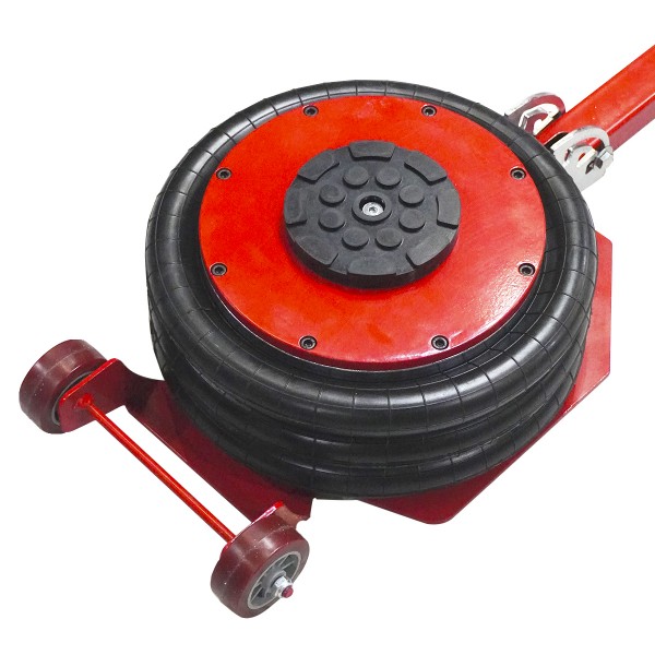 Домкрат пневматический подкатной г/п 5 т, 150-440 мм, с регулировкой угла наклона рукояти WDK-81813D