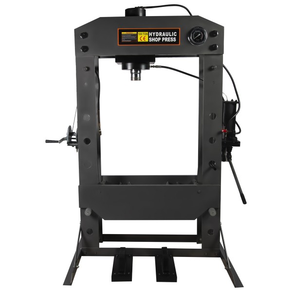 Пресс напольный пневмогидравлический, 75 тонн. Ход штока 240 мм. Рабочий диапазон 0-900 мм WDK-80175