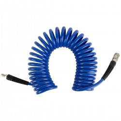 OPT-7808 Шланг пневматический спиральный с БРС, 8м, 8*12мм