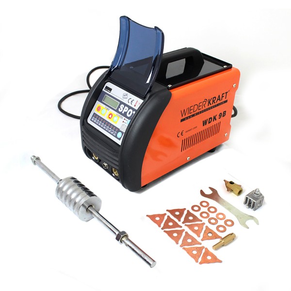 Многофункциональный споттер для точечной сварки, 220В, 14кВА, 40А, сварочный ток 3800А WDK-9BN