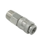 Соединение быстросъемное пневматическое с внешней резьбой 1/2 OPT-740SMA