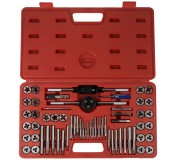 OPT-MTDS60 Набор метчиков и плашек М3 - 12, 4-40 - 1/8NPT27, метрическая и дюймовая резьба, 60 предметов