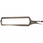 Зажим сварочный С-образный с фиксатором. Струбцины сварочные. (167х608 мм) WDK-65142