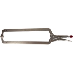 WDK-65142 Зажим сварочный С-образный с фиксатором. Струбцины сварочные. (167х608 мм)