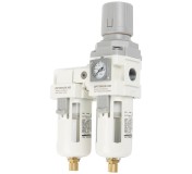 AFW3000-03 Блок подготовки воздуха 3/8 с влагоотделителем, регулятором и манометром
