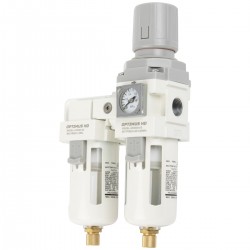 AFW3000-03 Блок подготовки воздуха 3/8 с влагоотделителем, регулятором и манометром