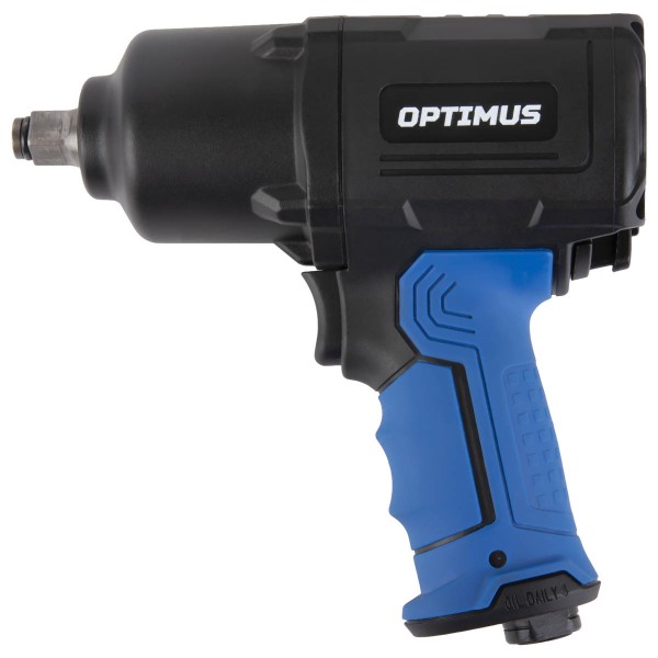 Гайковерт пневматический ударный, привод 1/2, 1600 Нм OPT-PW2050