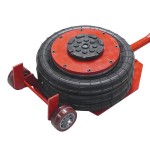 Домкрат пневматический подкатной, г/п 3 т, 150-400 мм, с удлинённой рукоятью WDK-81813B