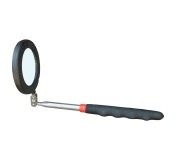 WDK-65452 Смотровое круглое зеркало на телескопической рукоятке с подсветкой, 280-265 мм