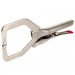 Зажим автоматический закругленный с фиксатором. Струбцины сварочные. WDK-65152AUTO