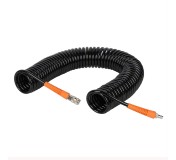 WDK-65710 Шланг пневматический спиральный с БРС, 10 м