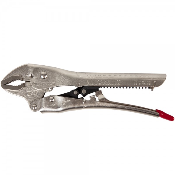 Зажим закругленный  автоматический с фиксатором. Струбцины сварочные. WDK-65104AUTO