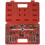 Набор метчиков и плашек М3 - 12, метрическая резьба, 40 предметов OPT-MTDS40