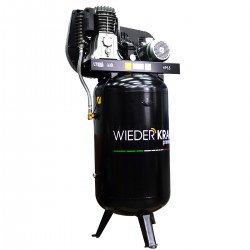 WDK-92760 Поршневой вертикальный компрессор с ременным приводом 606 л/мин, 11 бар, 380 В, 270 л