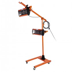 WDK-2A Двухкассетная мобильная ИК сушка на двухсекционной стойке