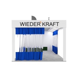 WDK410M Пост подготовки с диагональным потоком воздуха