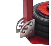 WDK-81813 Домкрат пневматический подкатной г/п 3 т, 150-400 мм, с регулировкой угла наклона рукояти