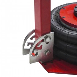 WDK-81813 Домкрат пневматический подкатной г/п 3 т, 150-400 мм, с регулировкой угла наклона рукояти