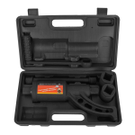 Гайковерт редукторный грузовой 1:58 в пластиковом кейсе, 3800 Нм WDK-736