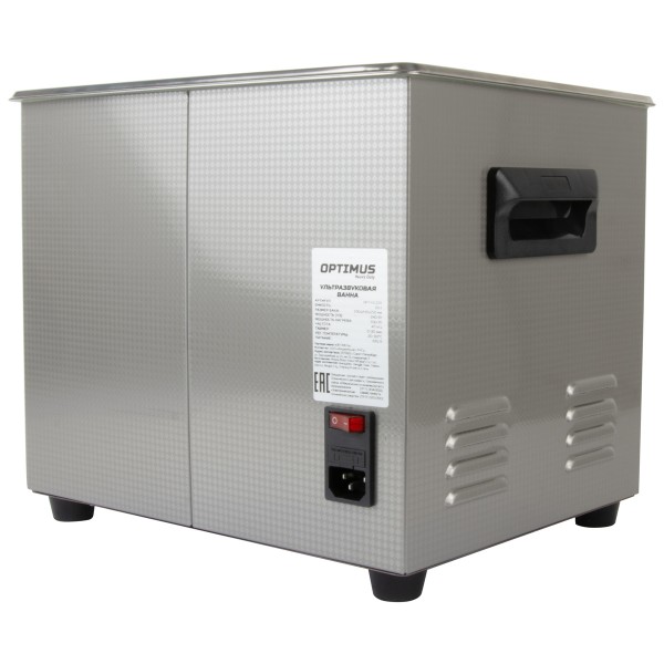 Ультразвуковая мойка с подогревом 10 л OPT-UC100