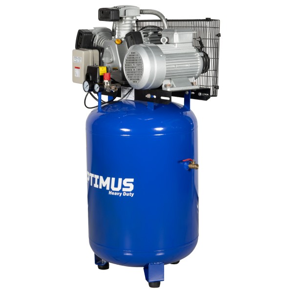 Компрессор поршневой, вертикальный, 580 л/мин, 3.0 КВт, 380 В, ресивер 150 л OPT-301558A